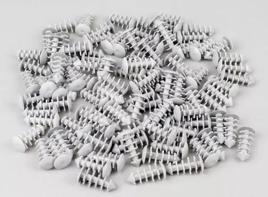 Wykamol 12mm Grey Injection Plugs - Blanking Plugs - (100)