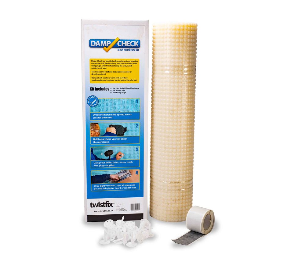 Damp Proofing 20 sqm mesh membrane kit for damp walls